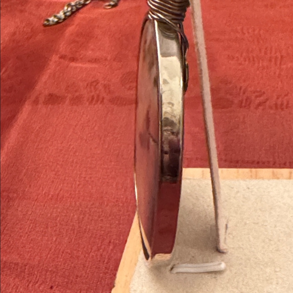 Dentrite Agate Statement Pendent - image 6